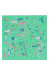 Replica Hermes Green Les Confessions Shawl Replica HJ00233