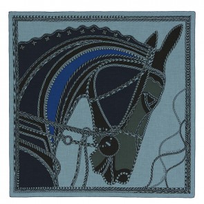 AAA Best Fake Hermes Menthe Robe Du Soir Shawl 140CM HJ01193