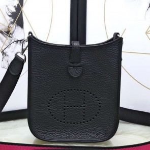 Hermes Black Evelyne II TPM Messenger Bag HJ01020