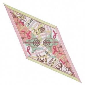 Imitation Hermes White/Red Cavald'or Losange HJ00042