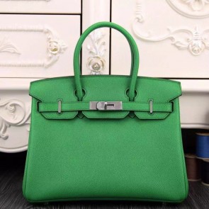 Imitation Perfect Hermes Birkin 30cm 35cm Bag In Bamboo Epsom Leather HJ00191