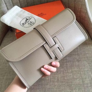 Replica Hermes Grey Swift Jige Elan 29 Clutch HJ00875
