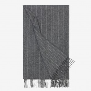 Replica High Quality Hermes Grey Rayure Banquier Muffler Stole Replica HJ00822