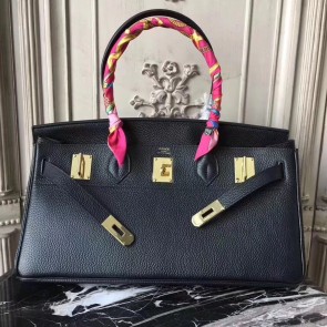 Replica Luxury Hermes Black JPG Birkin 42cm Shoulder Bag HJ00477
