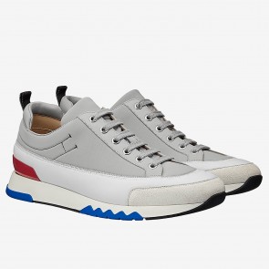 Top Quality Hermes Grey Rapid Sneakers HJ01098