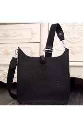 AAA Perfect Hermes Black Evelyne III PM Bag HJ01092