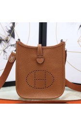 Best Cheap Hermes Brown Evelyne II TPM Messenger Bag HJ00876