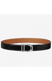 Best Replica Hermes Etrier Buckle Belt & Brown Clemence 32 MM Strap HJ00728