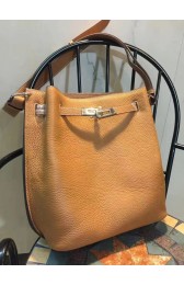 Best Replica Hermes So Kelly 22cm Bag In Brown Leather HJ00450
