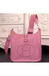 Cheap Hermes Pink Evelyne III PM Bag Replica HJ00914
