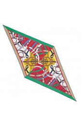 Fake Replica Hermes Green/Red Cavald'or Losange HJ00369