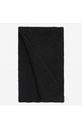 Hermes Black Chamonix Muffler HJ00421