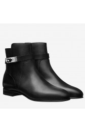 Hermes Black Neo Ankle Boots Replica HJ00203