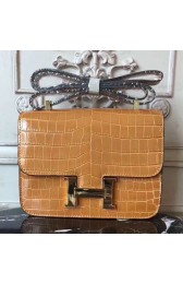 Hermes Camarel Constance MM 24cm Crocodile Bag HJ00624