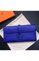Hermes Electric Blue Epsom Jige Elan 29 Clutch HJ00776