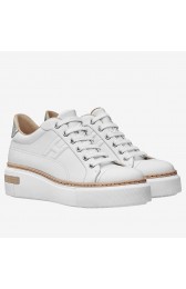 Hermes White Polo Sneakers Replica HJ00573