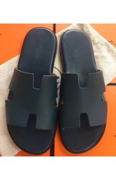 High Quality Faux Hermes Navy Blue Epsom Izmir Sandals HJ00179