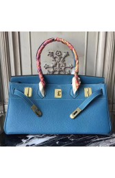 Knockoff AAA Hermes Blue JPG Birkin 42cm Shoulder Bag HJ00989