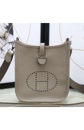 Knockoff AAA Hermes Grey Evelyne II TPM Messenger Bag HJ00803