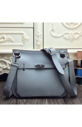 Knockoff Hermes Blue Lin Medium Jypsiere 31cm Bag HJ00840