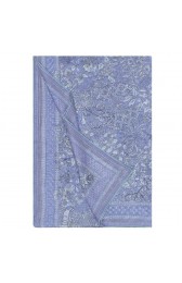 Replica Hermes Blue Fleurs Et Papillons De Tissus Bandana HJ00713