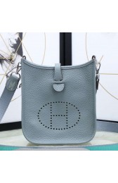 Replica Hermes Blue Lin Evelyne II TPM Messenger Bag Replica HJ00988