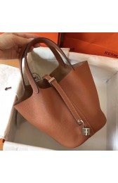 Replica Hermes Gold Picotin Lock PM 18cm Handmade Bag HJ01083