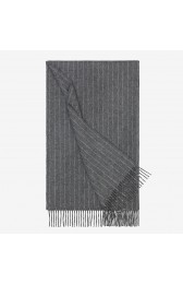 Replica High Quality Hermes Grey Rayure Banquier Muffler Stole Replica HJ00822