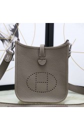 Replica Luxury Hermes Etoupe Evelyne II TPM Messenger Bag HJ00635