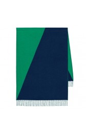 Top Quality Hermes Casaque Stole In Green And Black Cashmere HJ01341