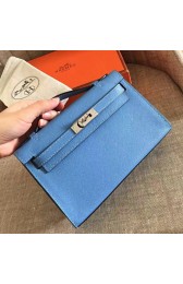 Wholesale Hermes Celeste Epsom Kelly Pochette Handmade Bag HJ00879